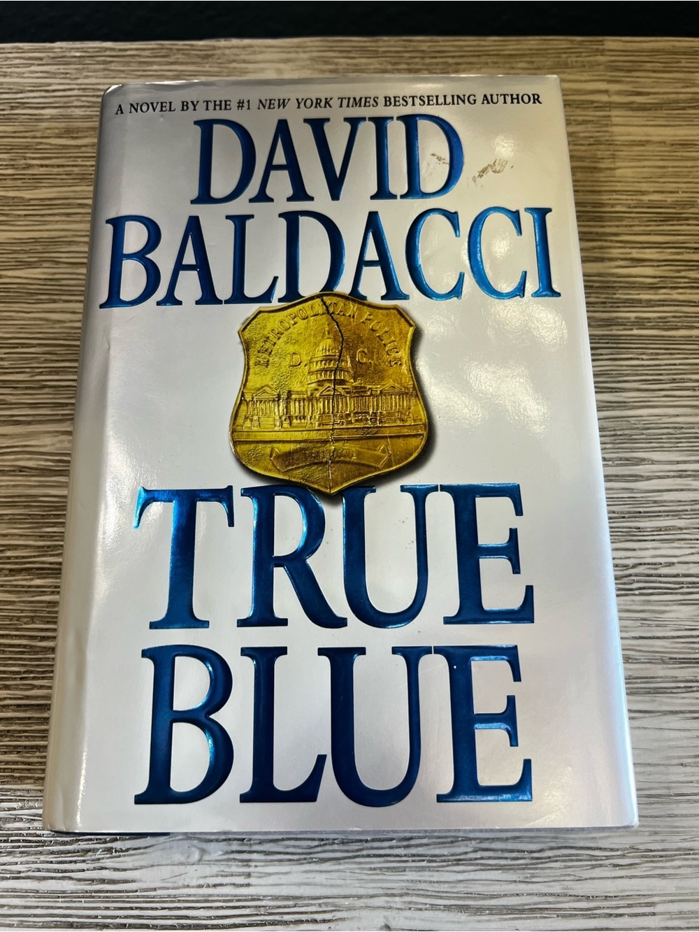 📚 True Blue by David Baldacci Hardcover Novel